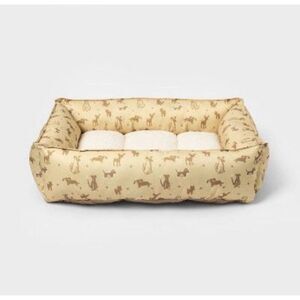 Boots & Barkley Large Luxury Orthopedic Dog Bed Yellow NEW!‎